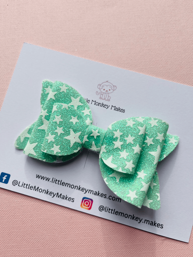 Green star bow