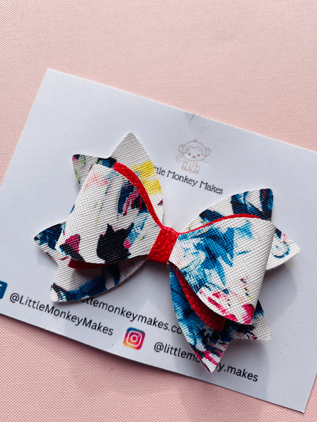 Paint splash bow